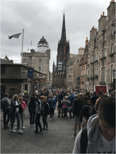 Royal Mile view