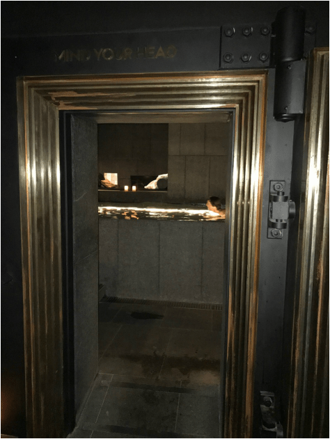 pool vault door